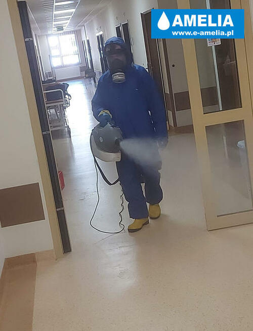 dezynfekcja ozonowanie z lampami-UV zamgławianie Opolskie