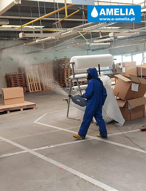 dezynfekcja ozonowanie z lampami-UV zamgławianie Opolskie