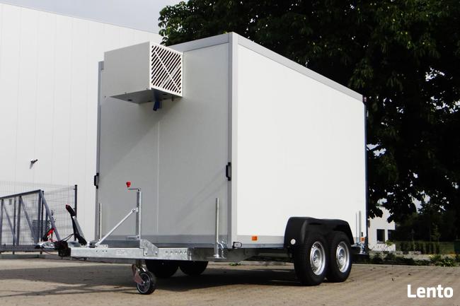 przyczepa chłodnia furgon izolowany cargo kontener