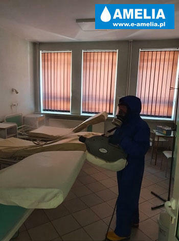 dezynfekcja ozonowanie z lampami-UV zamgławianie Opolskie