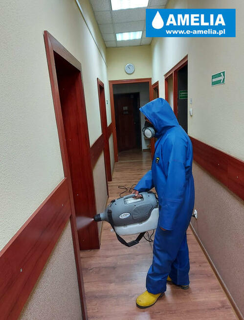 dezynfekcja ozonowanie z lampami-UV zamgławianie Piła