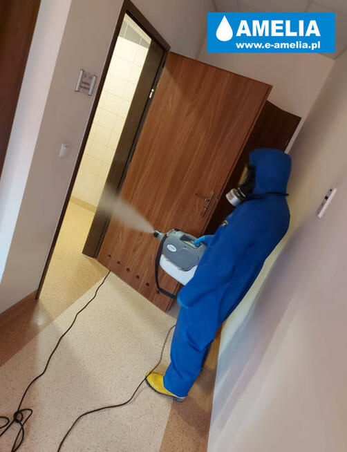 dezynfekcja ozonowanie z lampami-UV zamgławianie mazowiecke