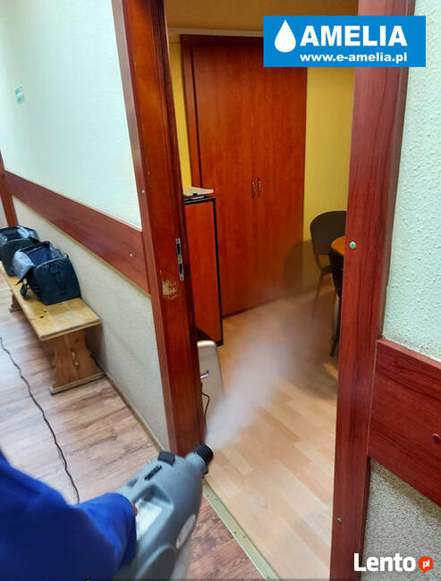 dezynfekcja ozonowanie z lampami-UV zamgławianie wielkopolsk