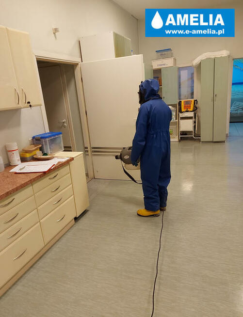 dezynfekcja ozonowanie z lampami-UV zamgławianie mazowiecke