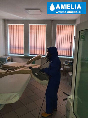 dezynfekcja ozonowanie z lampami-UV zamgławianie mazowiecke