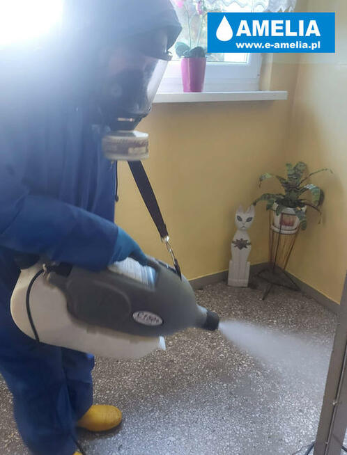 dezynfekcja ozonowanie z lampami-UV zamgławianie Piła