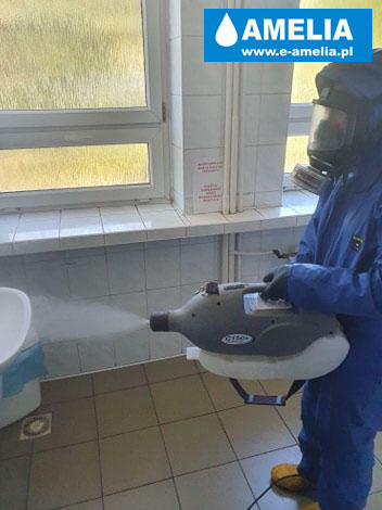 dezynfekcja ozonowanie z lampami-UV zamgławianie mazowiecke