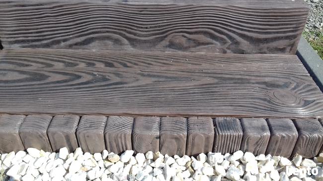 Palisada, palinea, obrzeże palisadowe palisada ogrodowa-beton