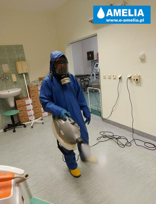 dezynfekcja ozonowanie z lampami-UV zamgławianie Lubuskie