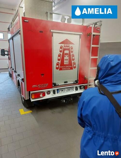 dezynfekcja ozonowanie z lampami-UV zamgławianie wielkopolsk