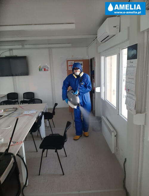 dezynfekcja ozonowanie z lampami-UV zamgławianie CAŁA POLSKA