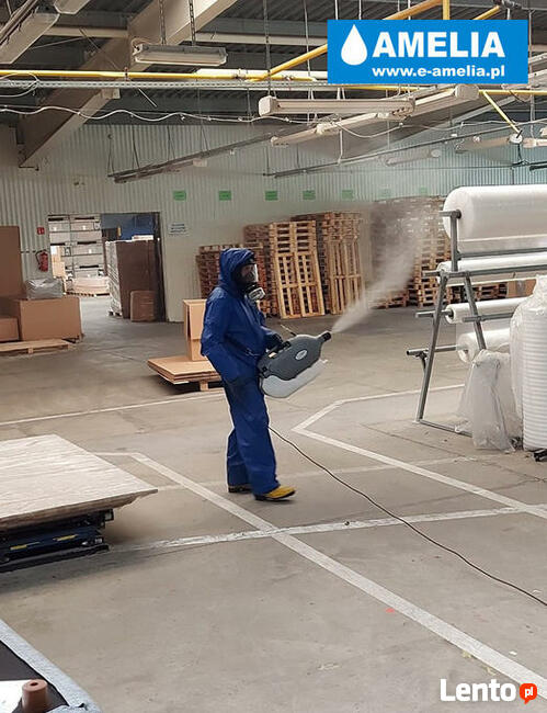 dezynfekcja ozonowanie z lampami-UV zamgławianie CAŁY ŚLĄSK