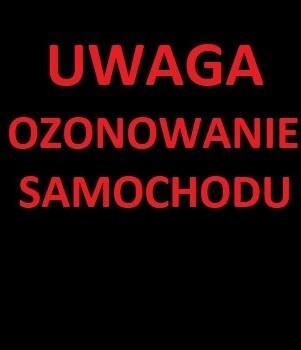 OZONOWANIE SAMOCHODÓW