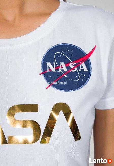 PROMOCJA Alpha Industries T-shirt NASA PM 3 kolory 130 zł