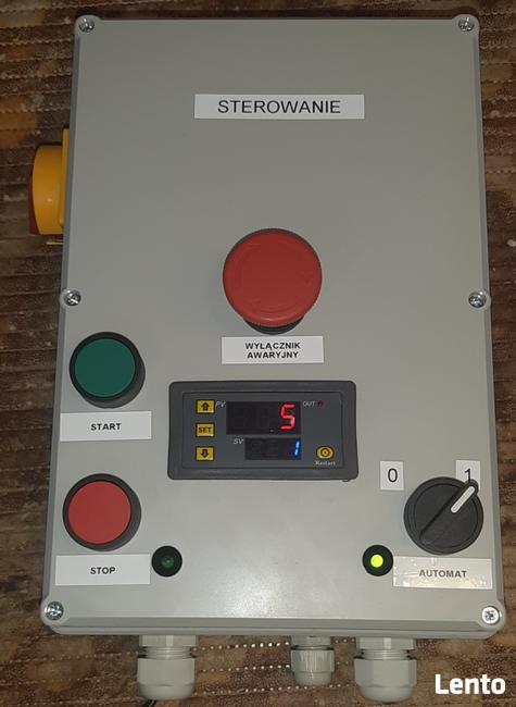Sterownik zgarniacza hydraulicznego na pilota, automat
