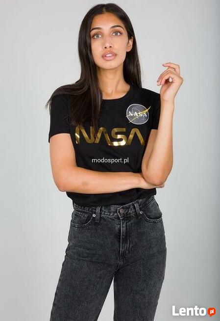 PROMOCJA Alpha Industries T-shirt NASA PM 3 kolory 130 zł