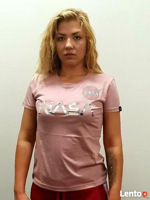 PROMOCJA Alpha Industries T-shirt NASA PM 3 kolory 130 zł