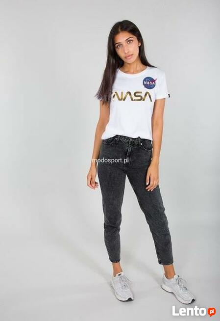 PROMOCJA Alpha Industries T-shirt NASA PM 3 kolory 130 zł
