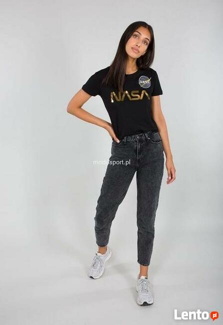 PROMOCJA Alpha Industries T-shirt NASA PM 3 kolory 130 zł