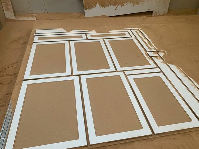 Fronty surowe MDF 19mm wysoka jakość!