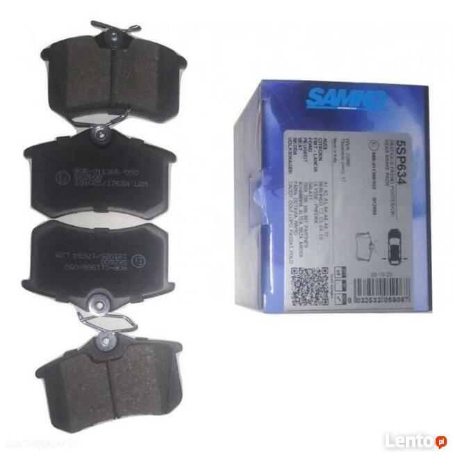 KLOCKI HAM. TYL CITROËN C2 1.4 73KM 03-09