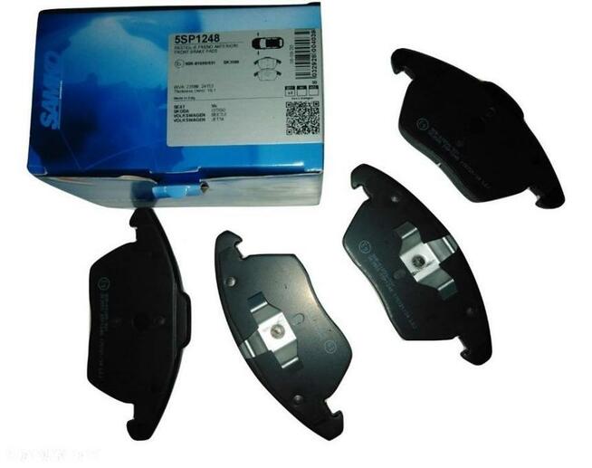 KLOCKI PRZOD VW UP 1.0 60KM 11-2020