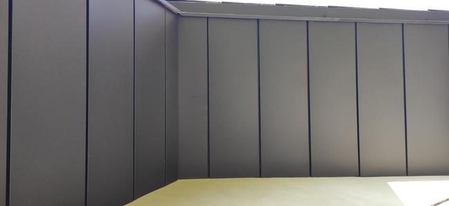 Panel ścienny elewacyjny, podbitka dachowa, segmentowa