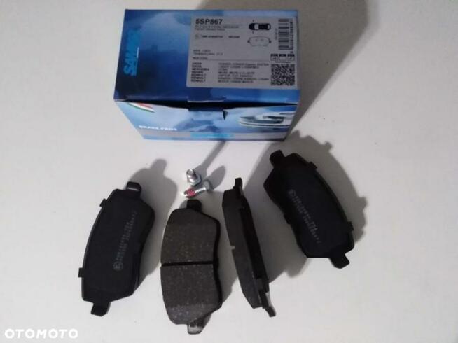 KLOCKI HAMULCOWE PRZOD NISSAN MICRA K12 RENAULT CLIO III