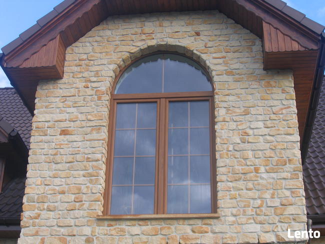 Płytki cegiełka naturalne na dom ściany elewacje domu