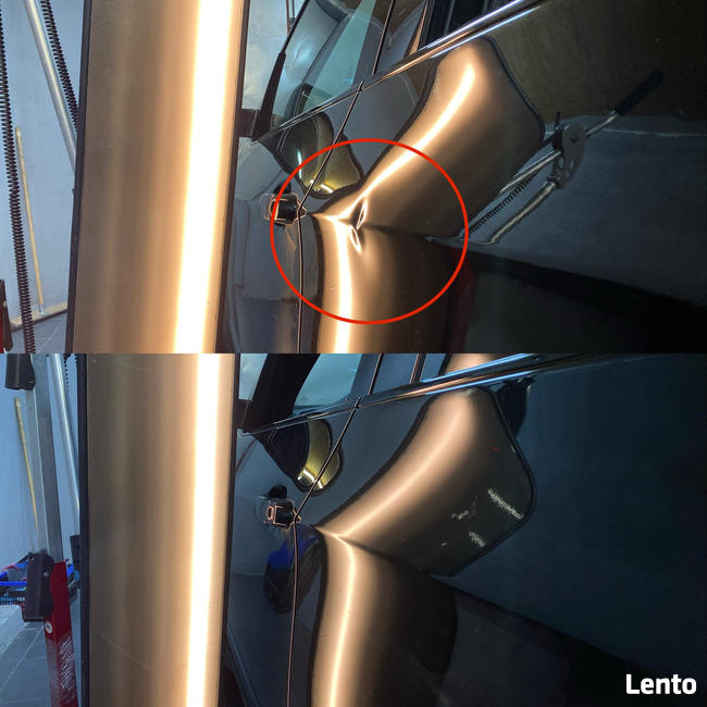 Usuwanie wgnieceń bez lakierowania (PDR) - Kinked Studio