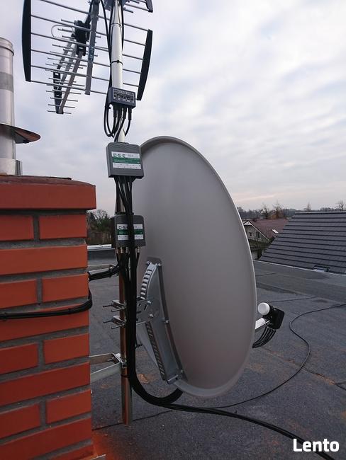 Montaż anten ustawianie wieszanie telewizorów Golub-Dobrzyń