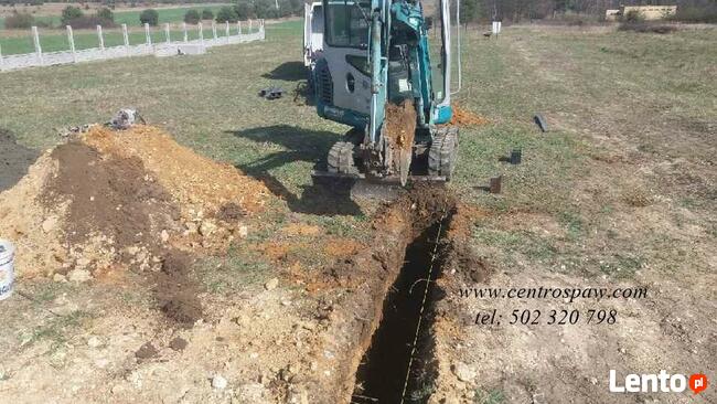 Usługi minikoparką, wywrotka Częstochowa