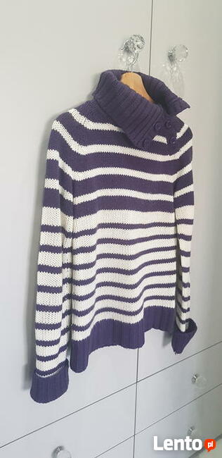 Ciepły rozpinany golf