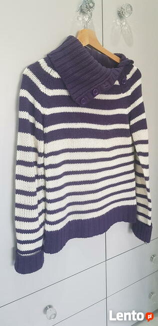 Ciepły rozpinany golf