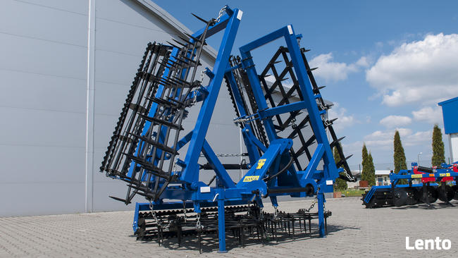 BRONY POLOWE ZĘBOWE CIĘŻKIE Brona Ciężka Hydraulicznie 7,6,5