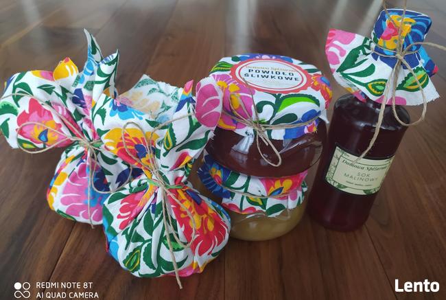 DOMOWE PRZETWORY EKOLOGICZNE - SOK MALINOWY, ŻURAWINA, DŻEMY