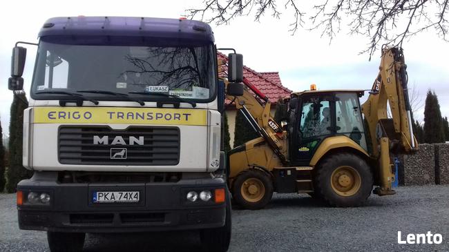 Usługi koparko-ładowarką.