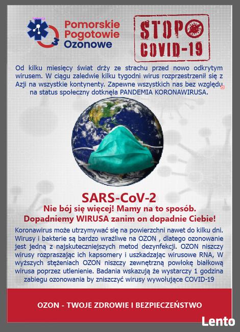 Pomorskie Pogotowie Ozonowe stop wirusom i grzybom