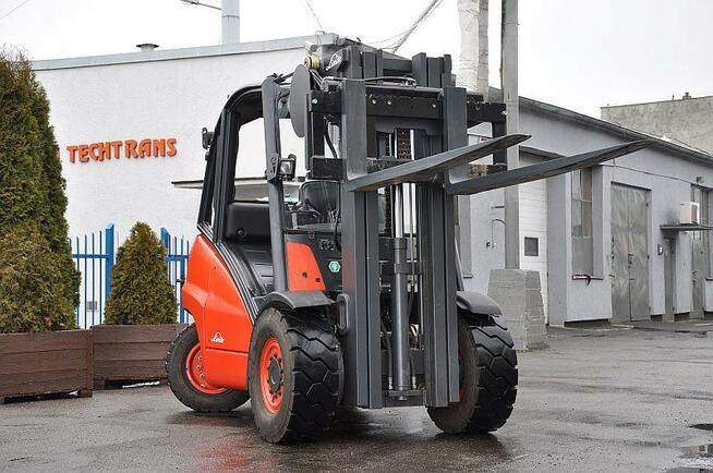 Wózek widłowy Linde H-80-T używany Osprzęt UDT Gwarancja 8 T