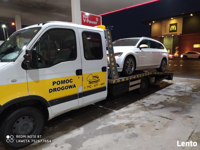 Pomoc Drogowa Usługi Transportowe Laweta Holowanie Transport