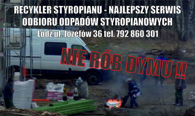 Wywóz odbiór odpadów styropianowych EPS styropianu