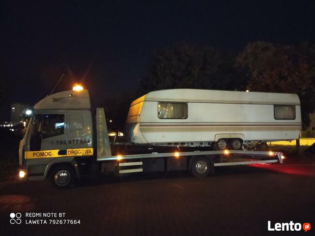 Pomoc Drogowa Usługi Transportowe Laweta Holowanie Transport