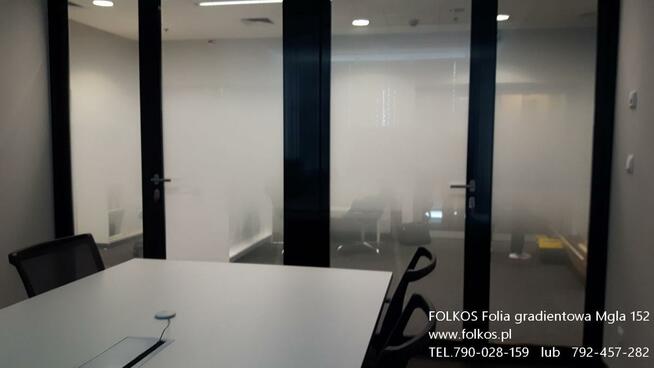 Oklejanie szyb folią Warszawa Folie dekoracyjne matowe Folk