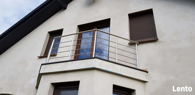 Balustrady ze stali kwasoodpornej