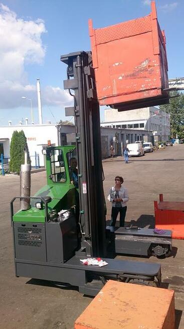 combilift wózek widłowy używany spalinowy widły wysuwne