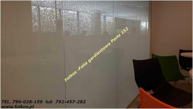 Oklejanie szyb folią Warszawa Folie dekoracyjne matowe Folk