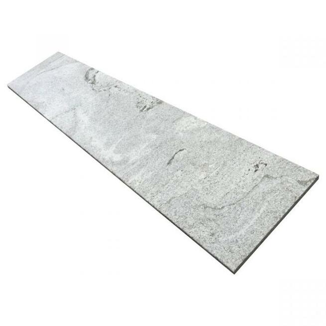 Stopień granitowy Royal Juparana płomieniowany 150x33x2cm