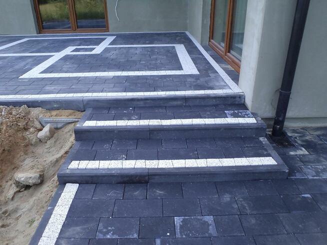 Wylewki Zacieranie betonu posadzki przemysłowe układ.kostki