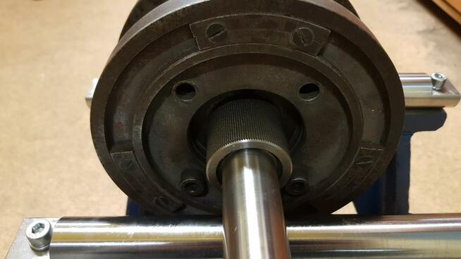 Trzpień do statycznego wyważania do szlifierki