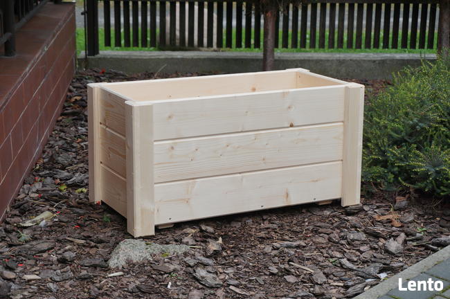 Donica, doniczka drewniana, donice drewniane, skrzynia